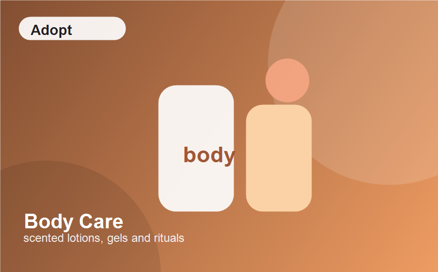 Adopt Body Care product card