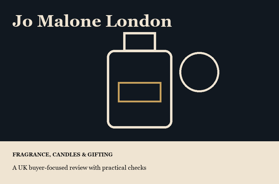 Jo Malone London fragrance, candle and gifting review visual