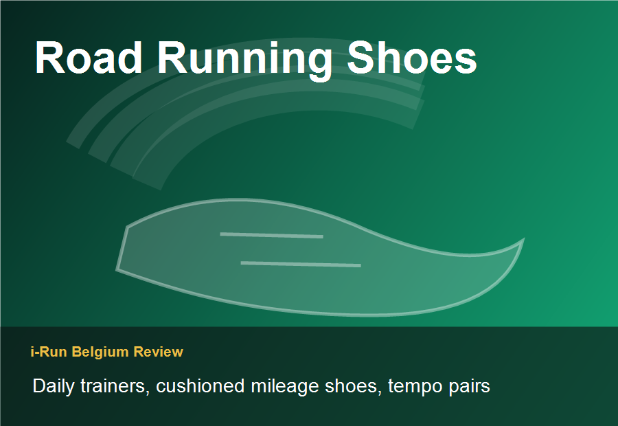 Road Running Shoes product card for i-Run Belgium